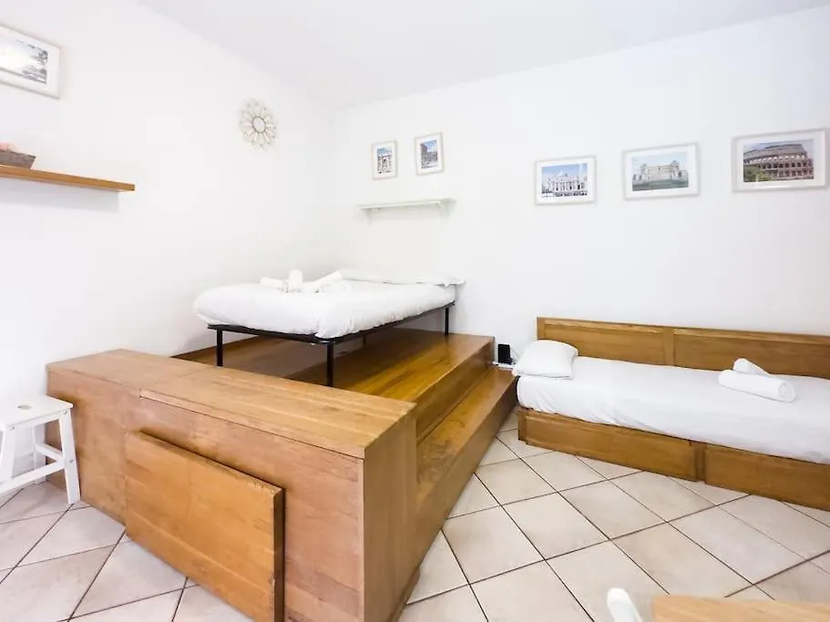 Appartamento Rome Studio, Metro+Train To Fco